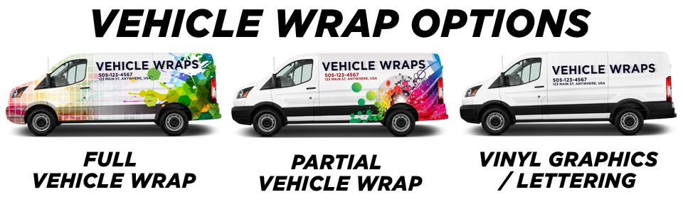 Curtisville Vehicle Wraps vehicle wrap options