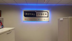 Pittsburgh Lighted Signs Royal Cyber Indoor Lobby Sign Backlit 300x169